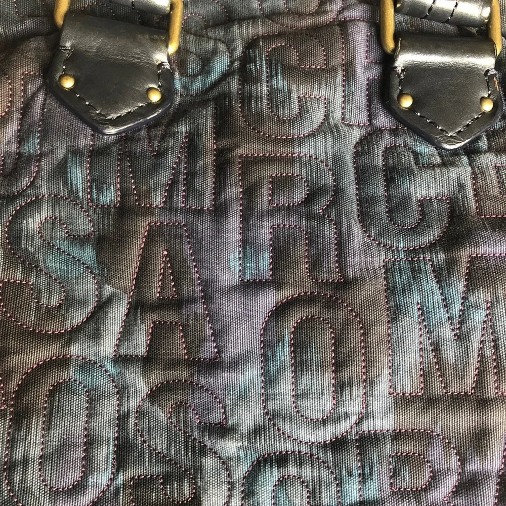 MARC BY MARC JACOBS Logo Quilted Canvas Tote - Picture 15 of 16